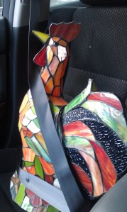 It's a rooster AND a lamp!