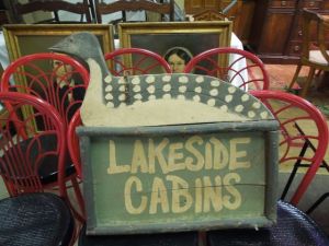 This sign sold for almost $600!